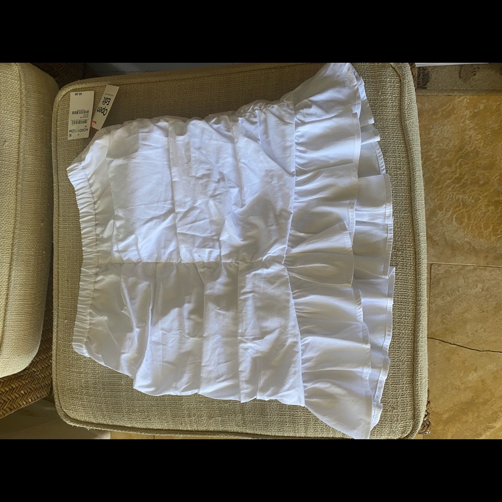 Open Edit Ruched Ruffle Mini Skirt NWT - Picture 6 of 8